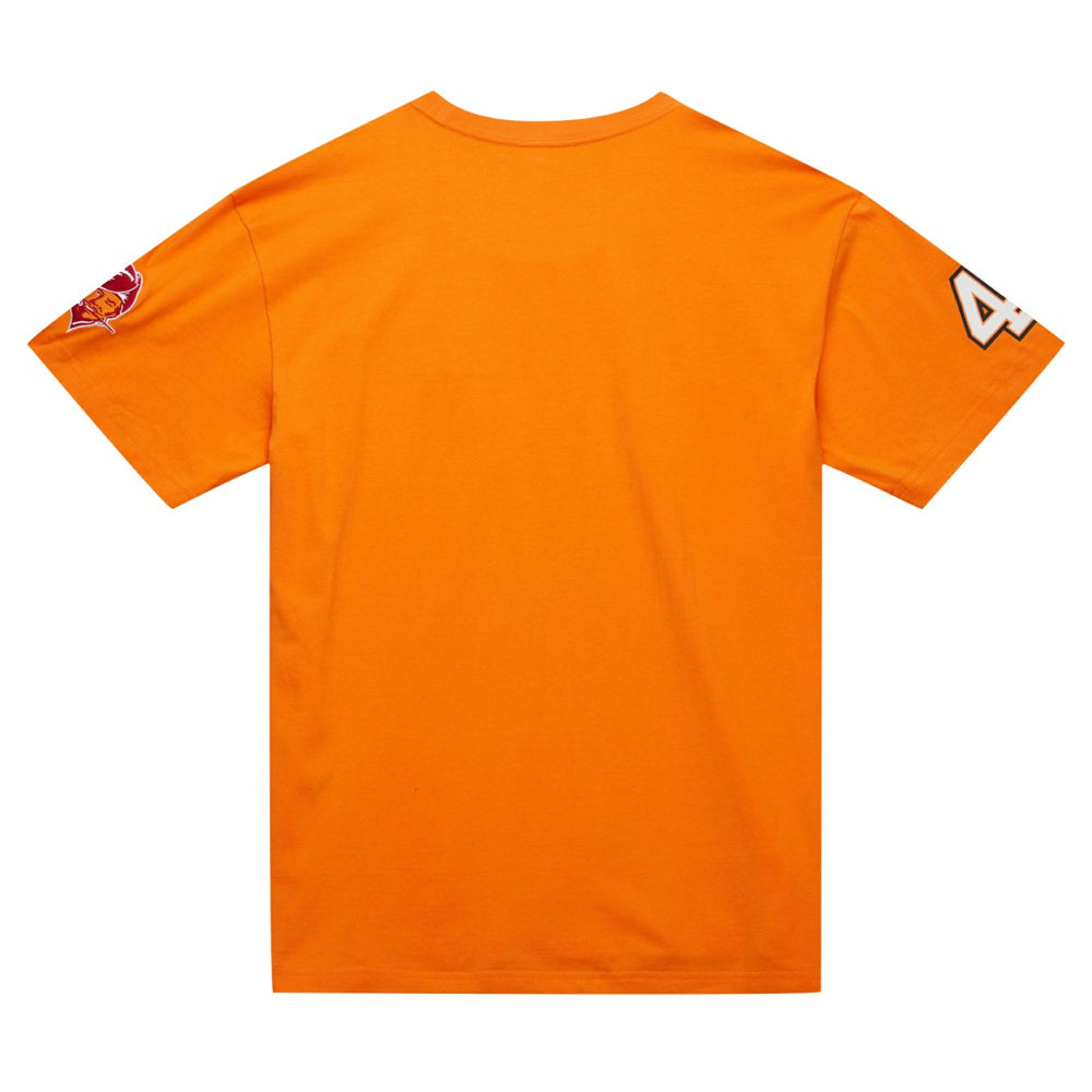 Mitchell & Ness Mike Alstott Tampa Bay Buccaneers Retired Player Nickname T-Shirt Orange