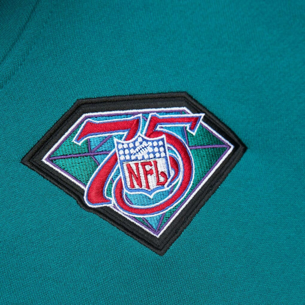 Mitchell & Ness Dan Marino Miami Dolphins Retired Player Name & Number Pullover Hoodie Aqua