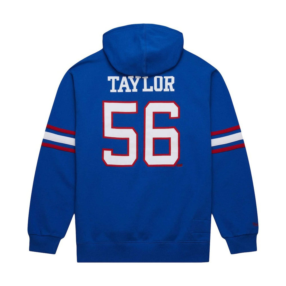 Mitchell & Ness Lawrence Taylor New York Giants Retired Player Name & Number Pullover Hoodie Royal