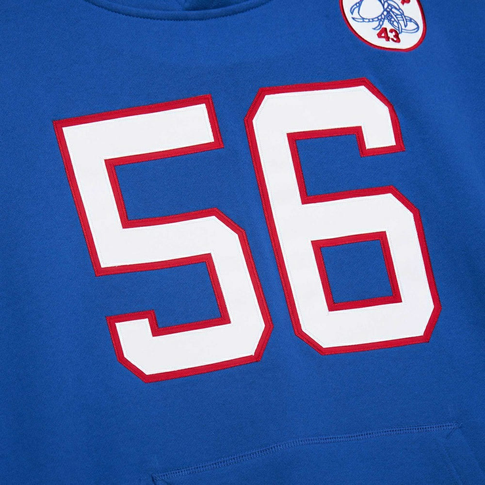 Mitchell & Ness Lawrence Taylor New York Giants Retired Player Name & Number Pullover Hoodie Royal