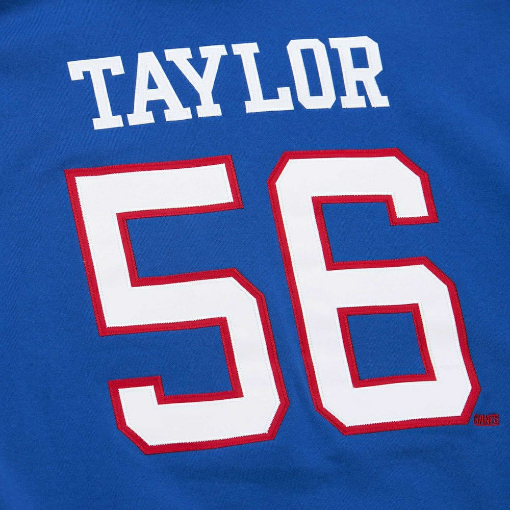 Mitchell & Ness Lawrence Taylor New York Giants Retired Player Name & Number Pullover Hoodie Royal