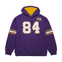 Mitchell & Ness Randy Moss Minnesota Vikings Retired Player Name & Number Pullover Hoodie Purple