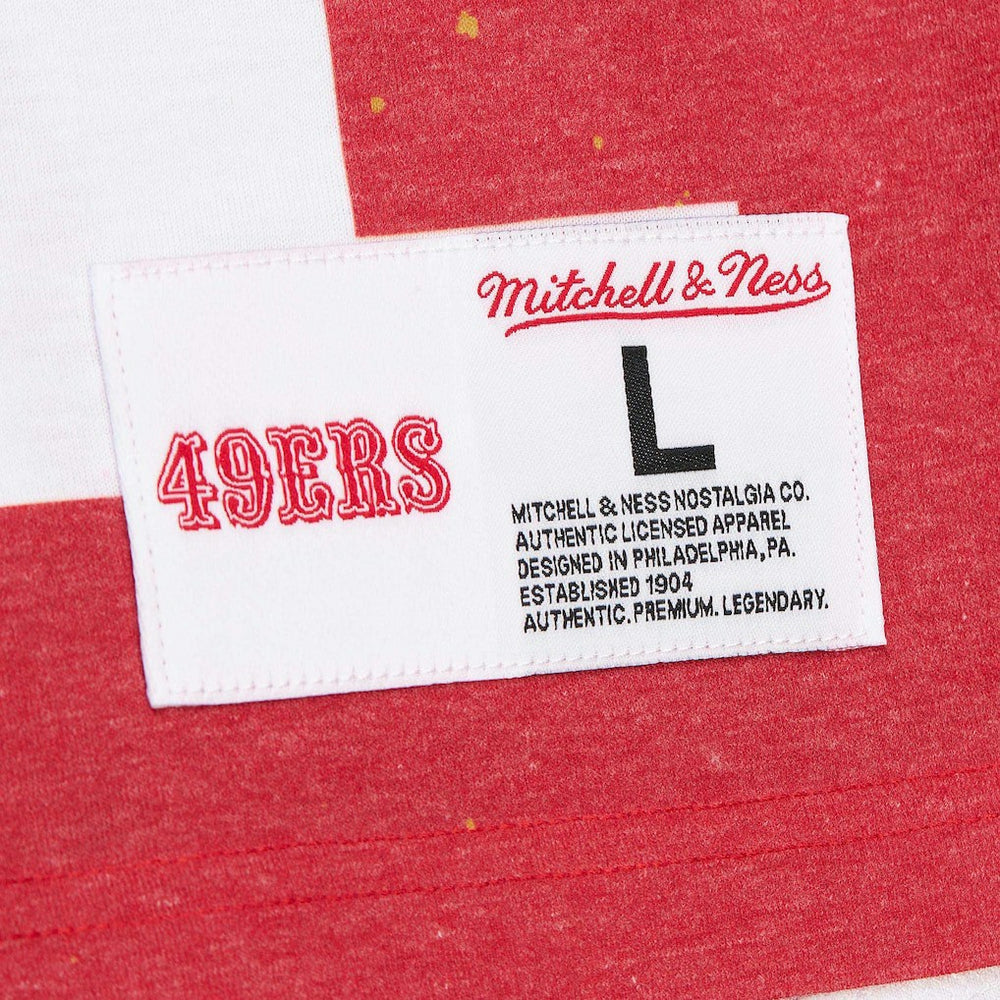 Mitchell & Ness Jerry Rice San Francisco 49ers Burst Retired Player T-Shirt Gray