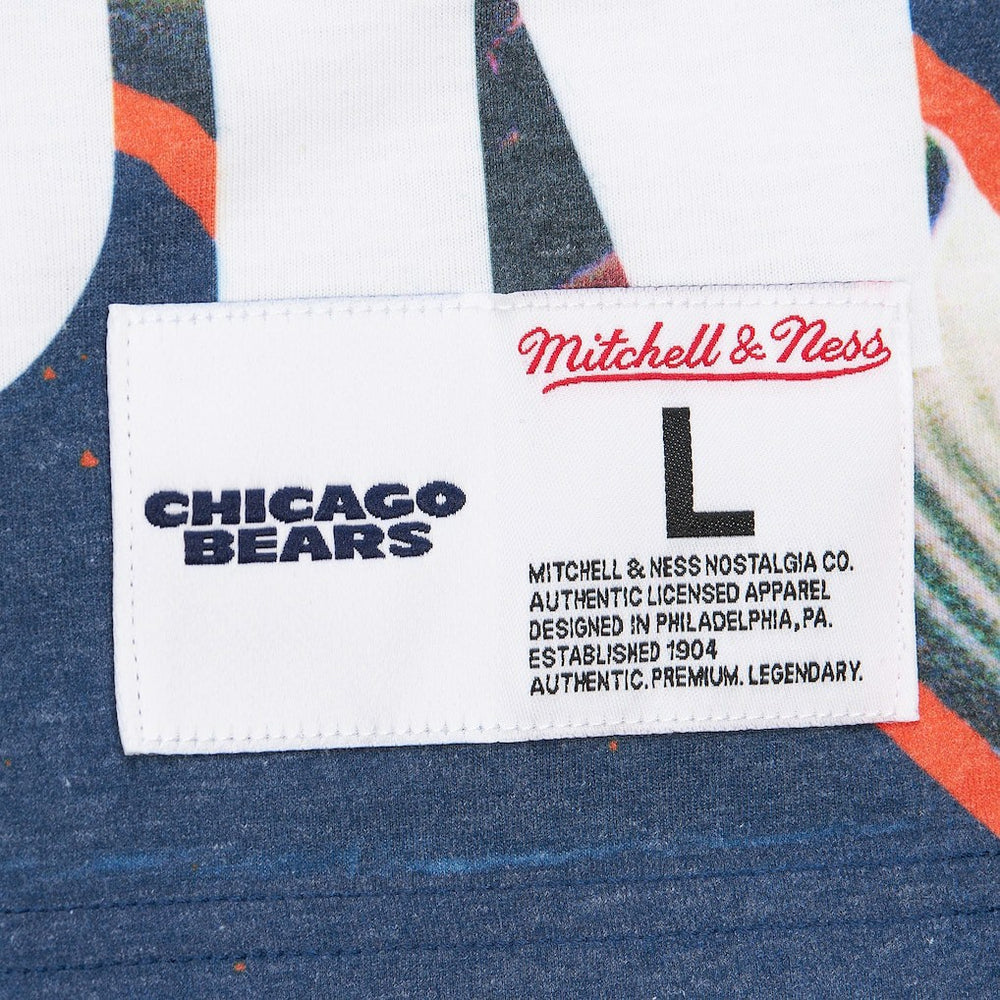 Mitchell & Ness Walter Payton Chicago Bears Burst Retired Player T-Shirt Gray