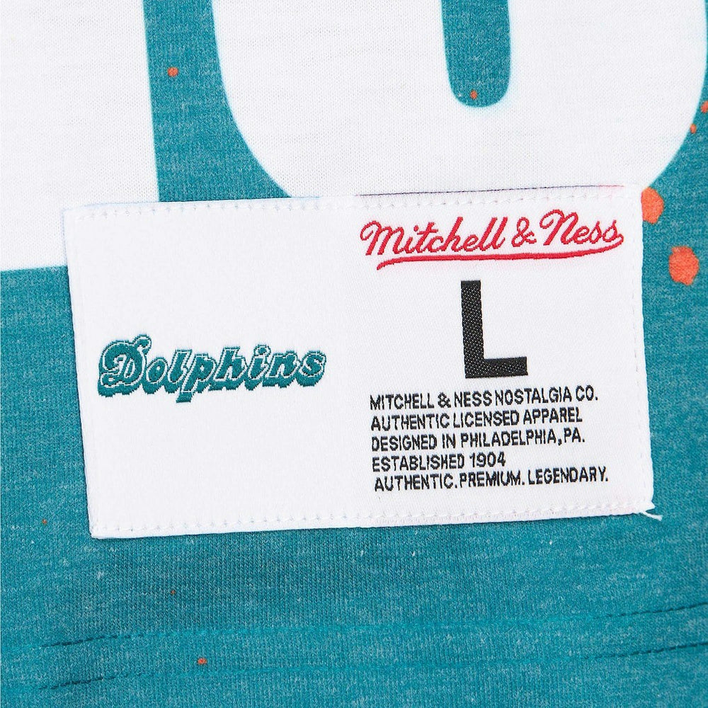 Mitchell & Ness Dan Marino Miami Dolphins Burst Retired Player T-Shirt White