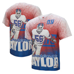 Mitchell & Ness Lawrence Taylor New York Giants Burst Retired Player T-Shirt Gray