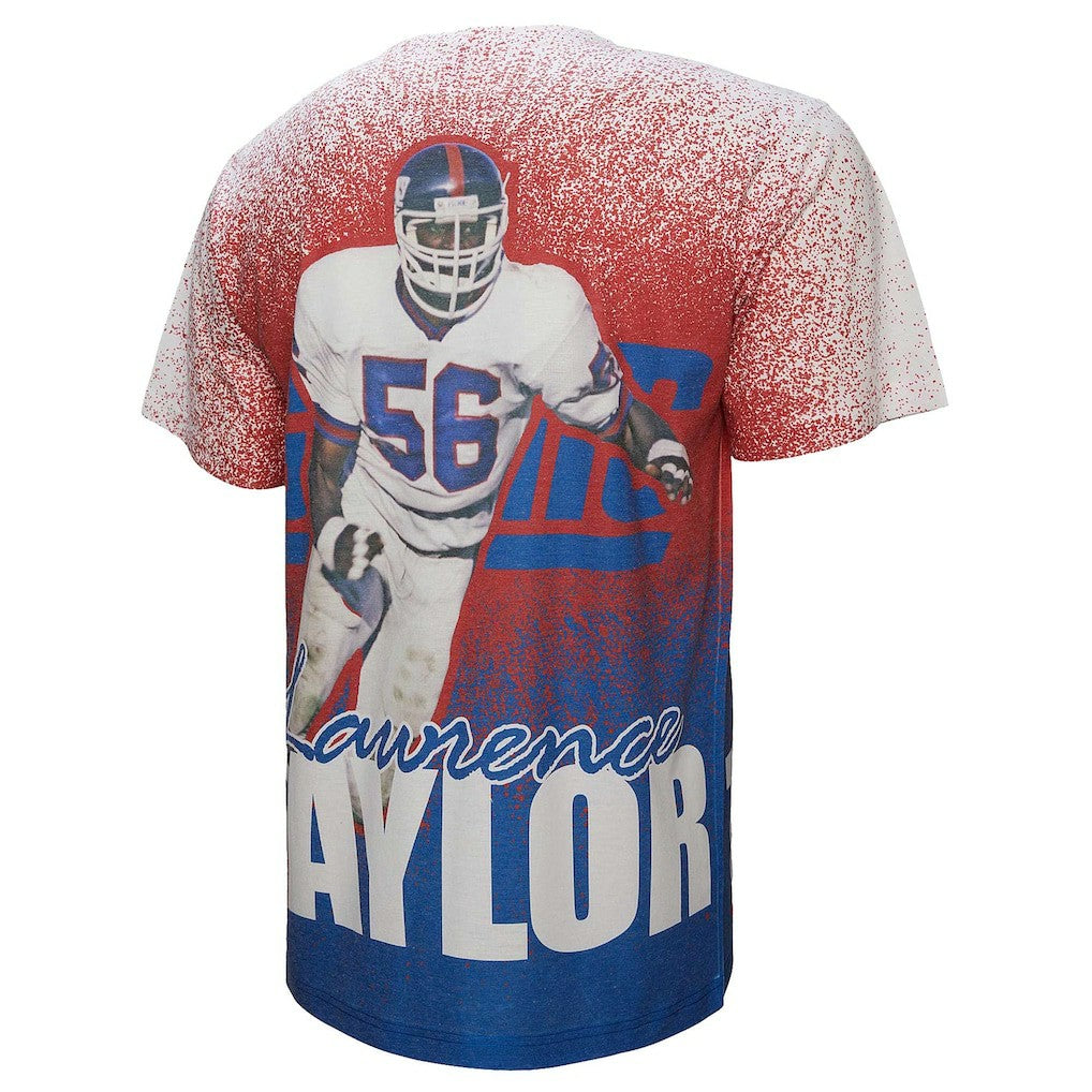 Mitchell & Ness Lawrence Taylor New York Giants Burst Retired Player T-Shirt Gray