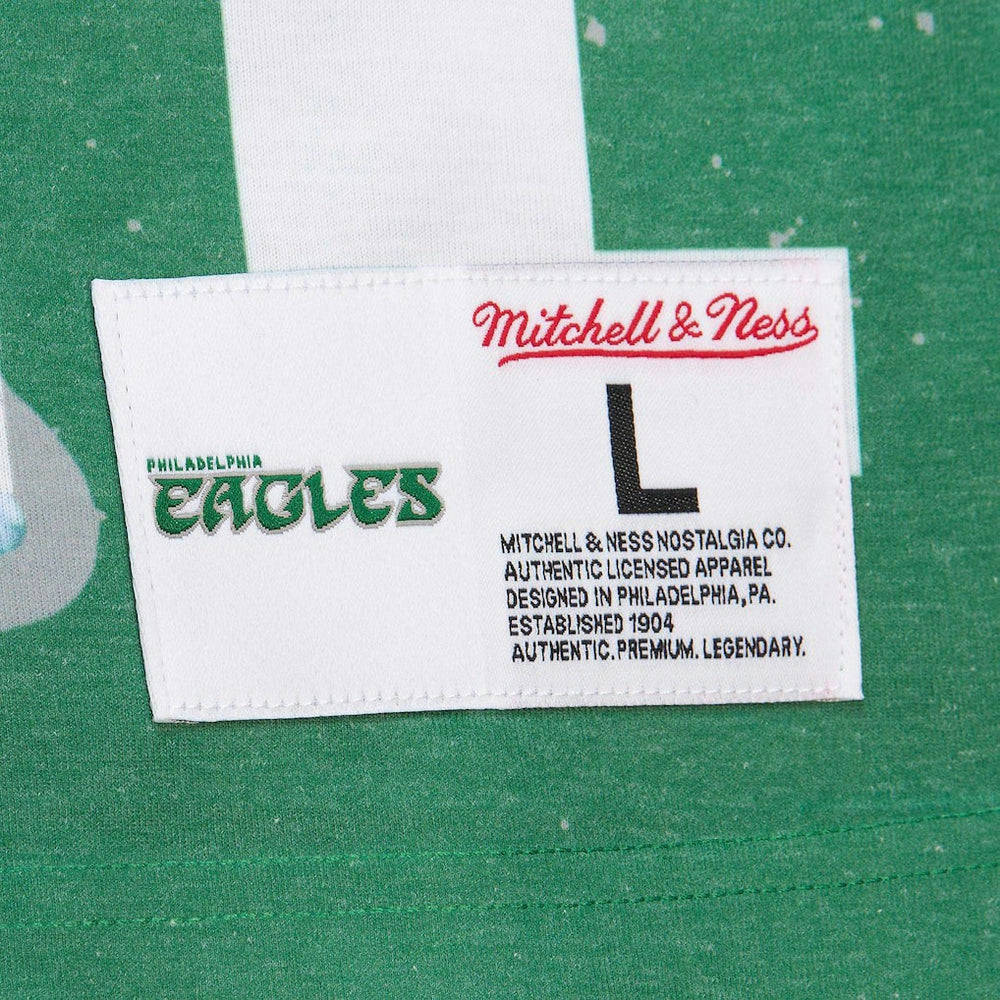 Mitchell & Ness Reggie White Philadelphia Eagles Burst Retired Player T-Shirt Gray