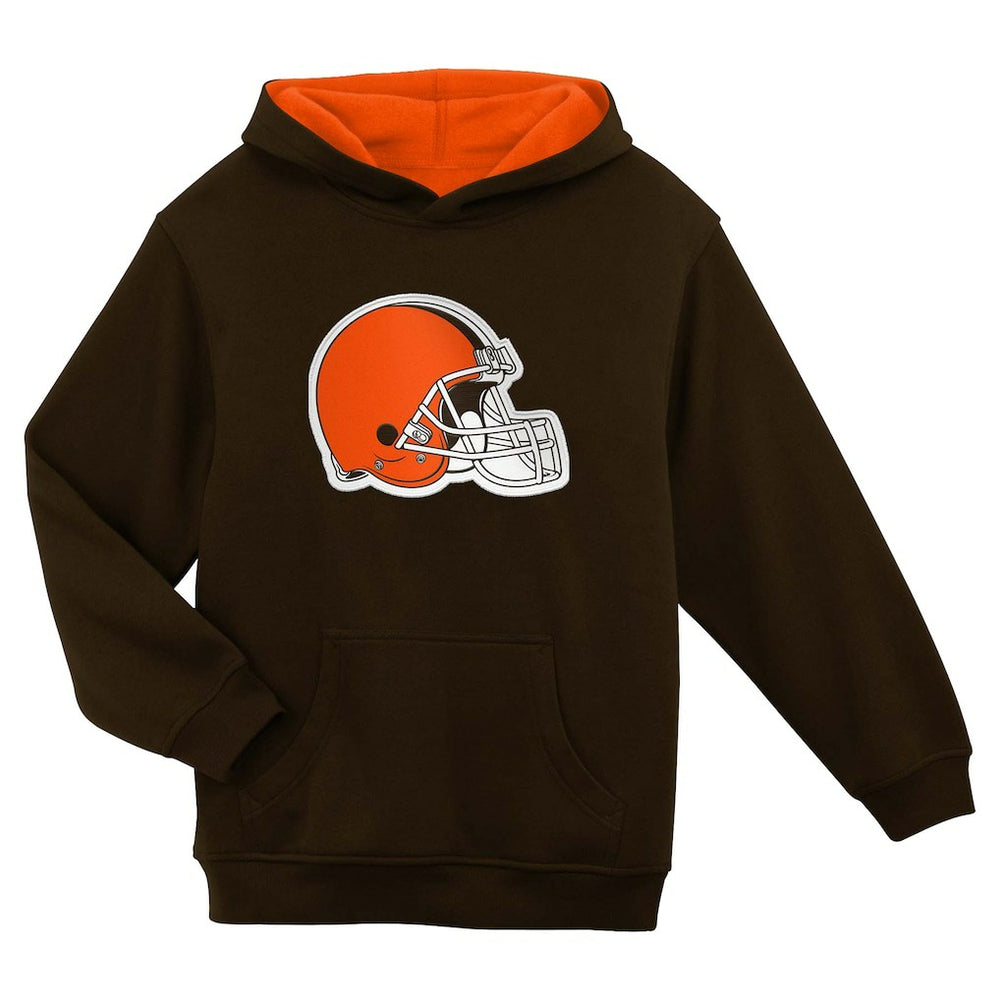 Cleveland Browns Outerstuff Preschool Prime Pullover Hoodie Brown