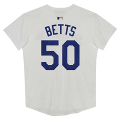Mookie Betts Los Angeles Dodgers Nike Preschool Home Game Jersey - White - Nike Lifestyle