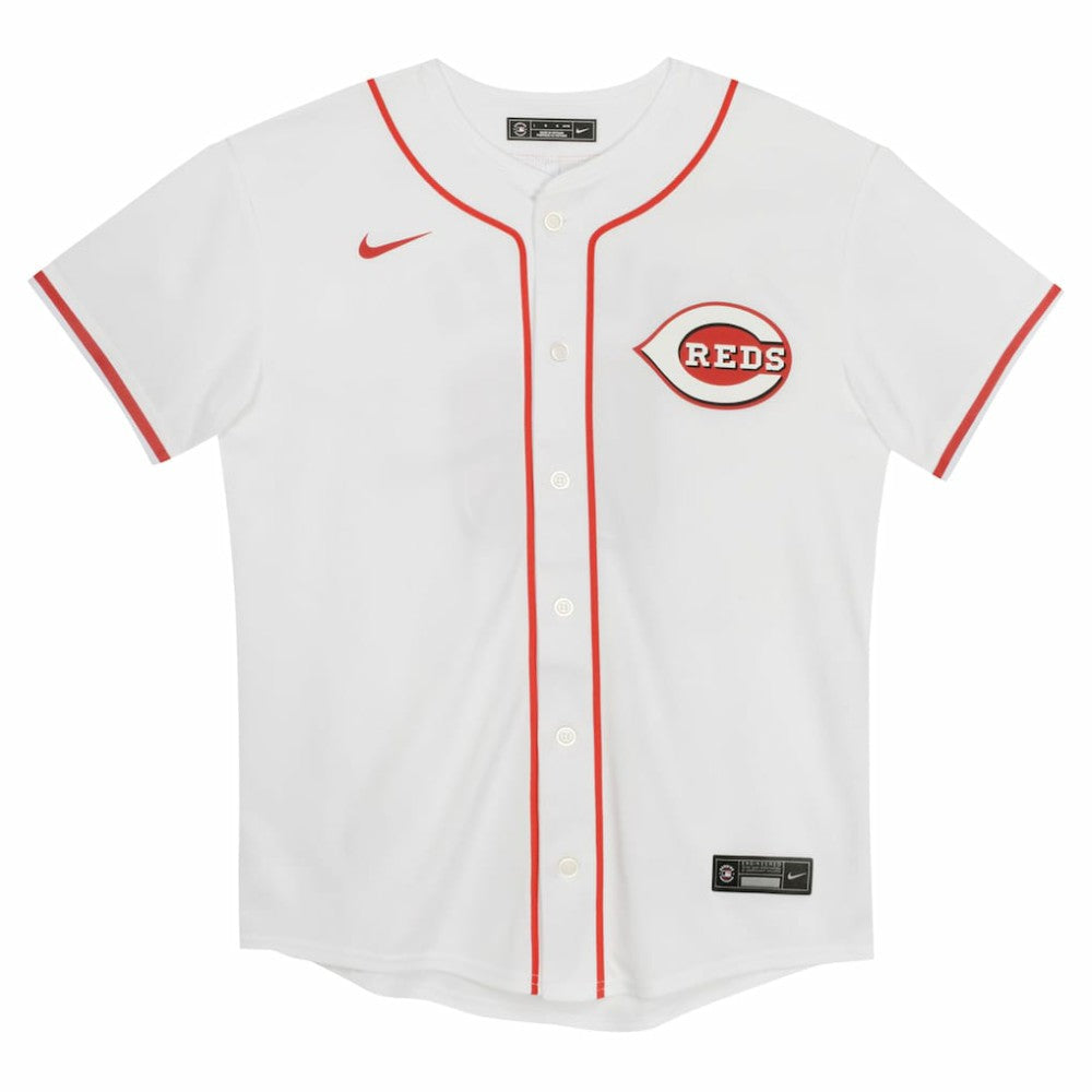 Elly De La Cruz Cincinnati Reds Nike Preschool Home Game Jersey - White - Nike on Sale