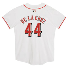 Elly De La Cruz Cincinnati Reds Nike Preschool Home Game Jersey - White - Nike on Sale