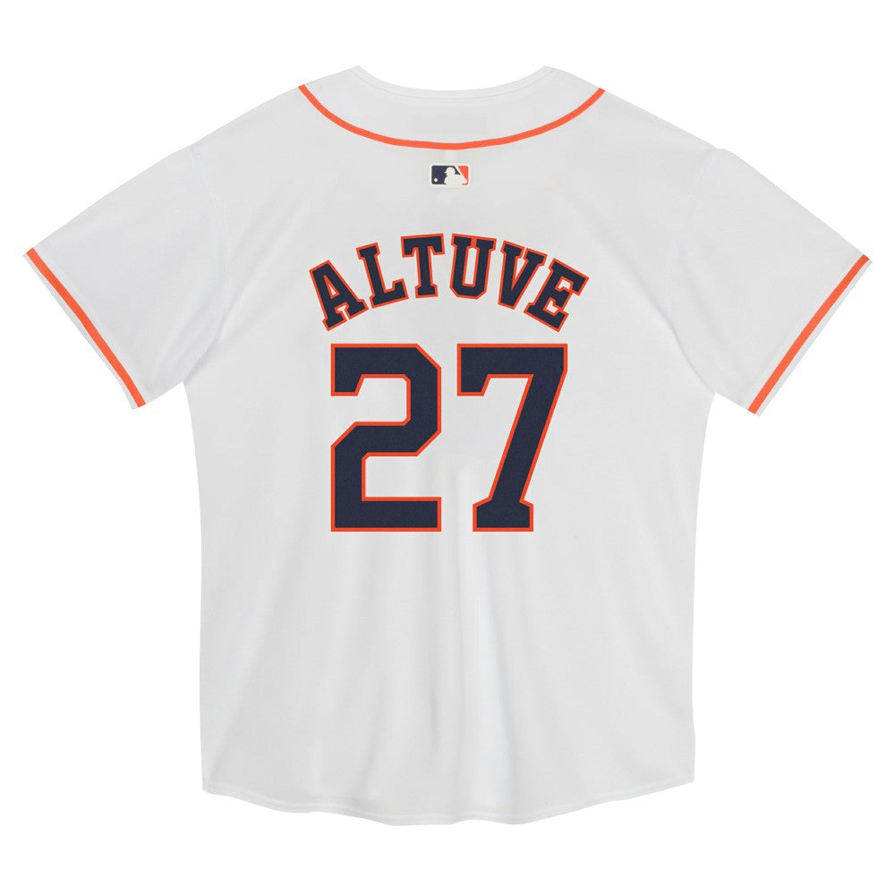 Jose Altuve Houston Astros Nike Preschool Home Game Jersey - White - Nike Lifestyle