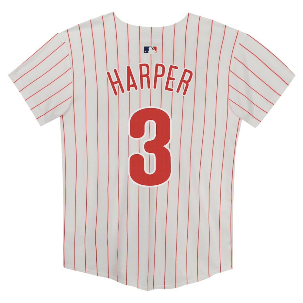 Bryce Harper Philadelphia Phillies Nike Preschool Home Game Jersey - White - Nike on Sale