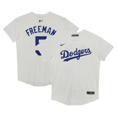 Freddie Freeman Los Angeles Dodgers Nike Preschool Home Game Jersey - White - Nike Online