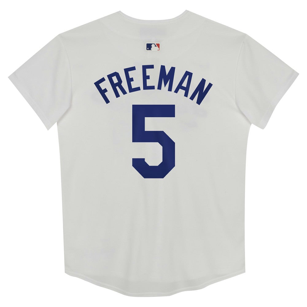 Freddie Freeman Los Angeles Dodgers Nike Preschool Home Game Jersey - White - Nike Online