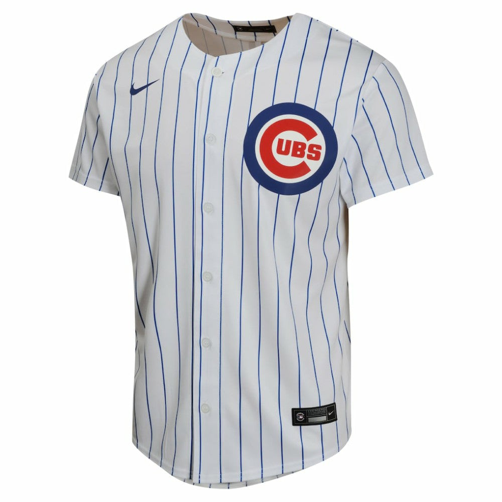 Dansby Swanson Chicago Cubs Nike Youth Home Game Player Jersey - White - Nike Sale