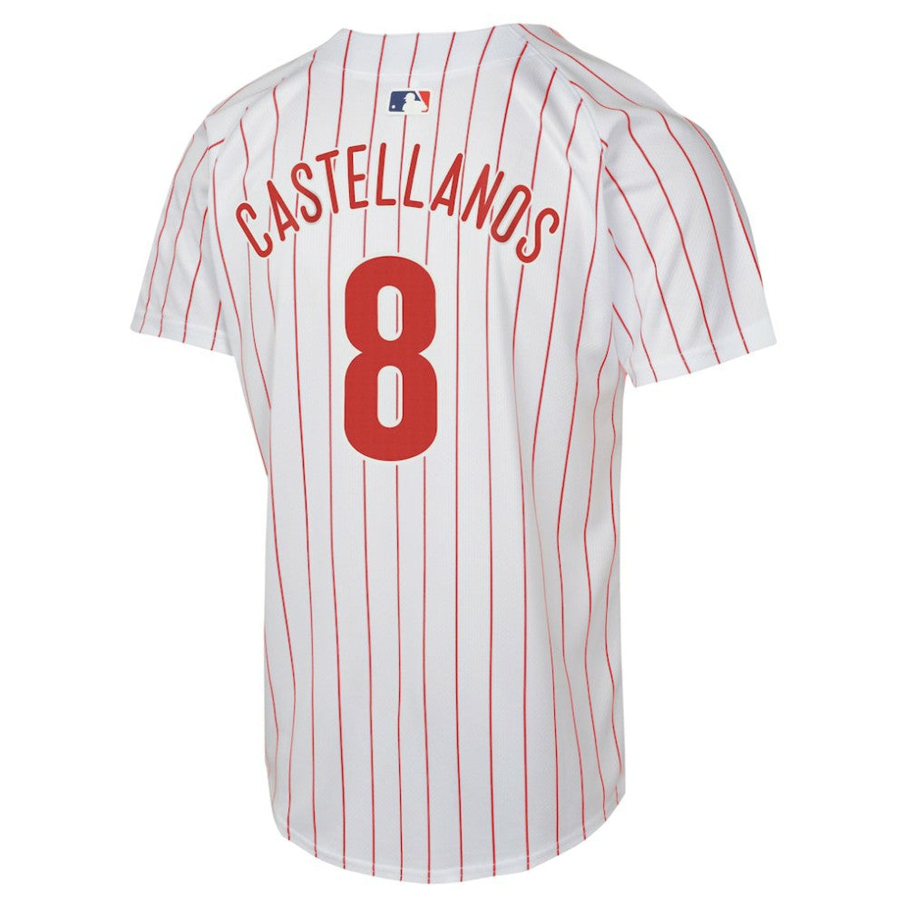 Nick Castellanos Philadelphia Phillies Nike Youth Home Game Player Jersey - White - Nike Sale