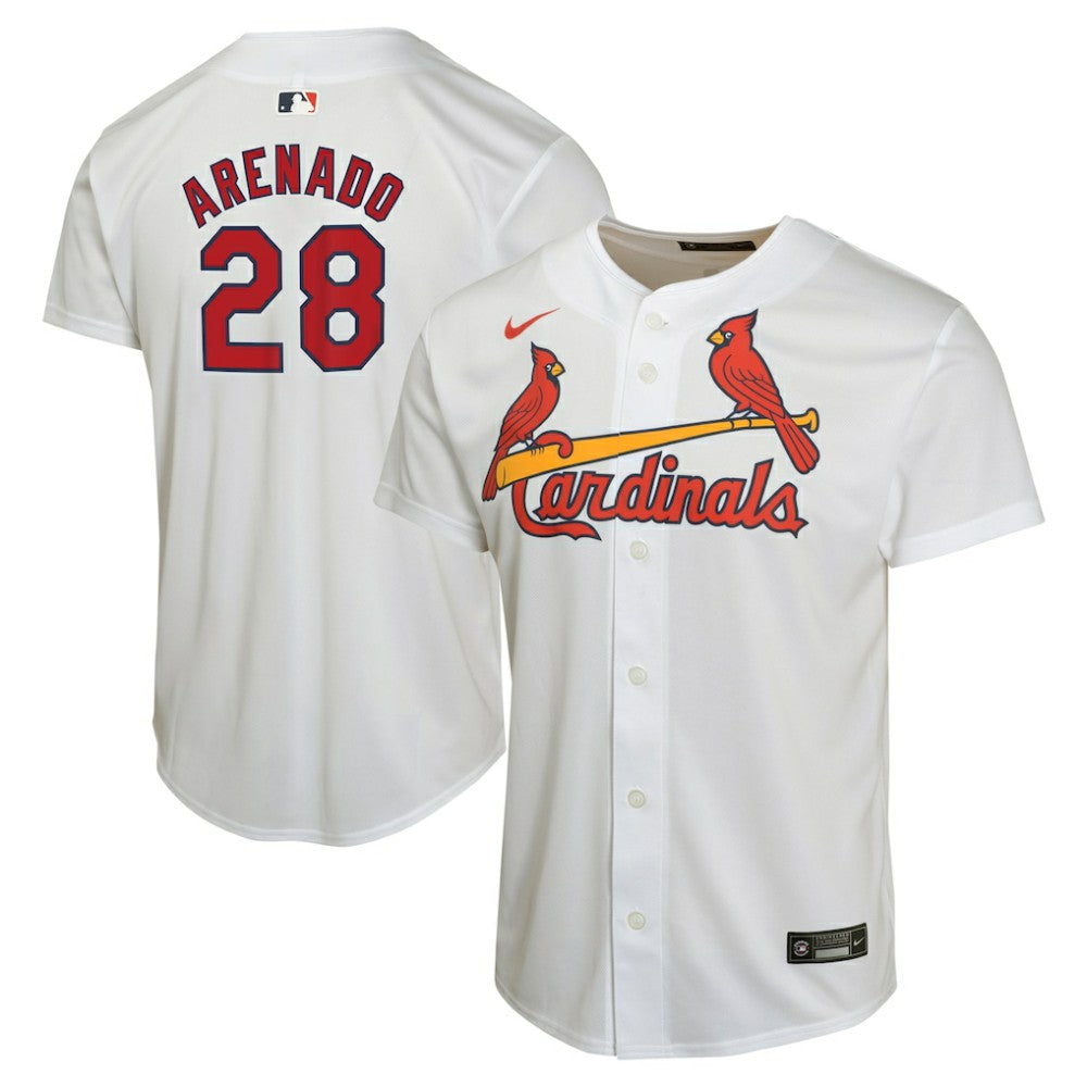 Nolan Arenado St. Louis Cardinals Nike Youth Home Game Player Jersey - White - Nike Sale