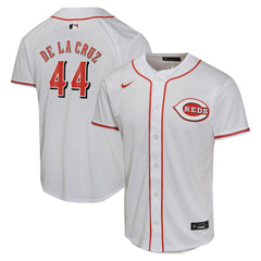 Elly De La Cruz Cincinnati Reds Nike Youth Home Game Player Jersey - White - Nike Sale