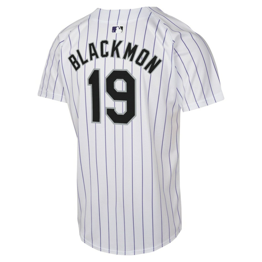 Charlie Blackmon Colorado Rockies Nike Youth Home Game Player Jersey - White - Nike Online
