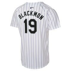 Charlie Blackmon Colorado Rockies Nike Youth Home Game Player Jersey - White - Nike Online