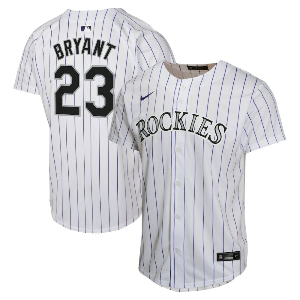 Kris Bryant Colorado Rockies Nike Youth Home Game Player Jersey - White - Nike Discount