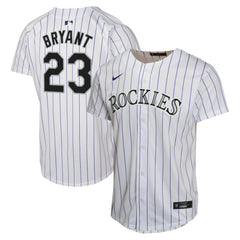 Kris Bryant Colorado Rockies Nike Youth Home Game Player Jersey - White - Nike Discount