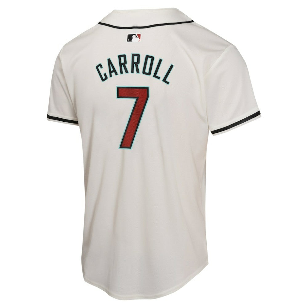 Corbin Carroll Arizona Diamondbacks Nike Youth Home Game Player Jersey - White - Nike Lifestyle