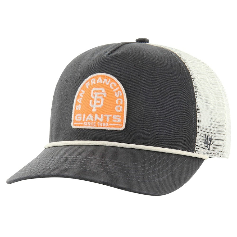 San Francisco Giants '47 Cypress Trucker Hitch Adjustable Hat - Charcoal - 47 brand Sale