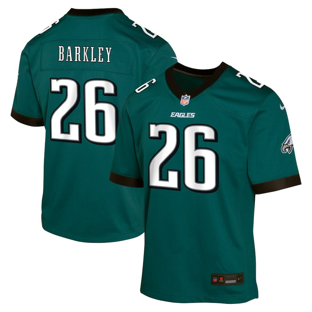 Nike Saquon Barkley Philadelphia Eagles Youth Game Jersey Green