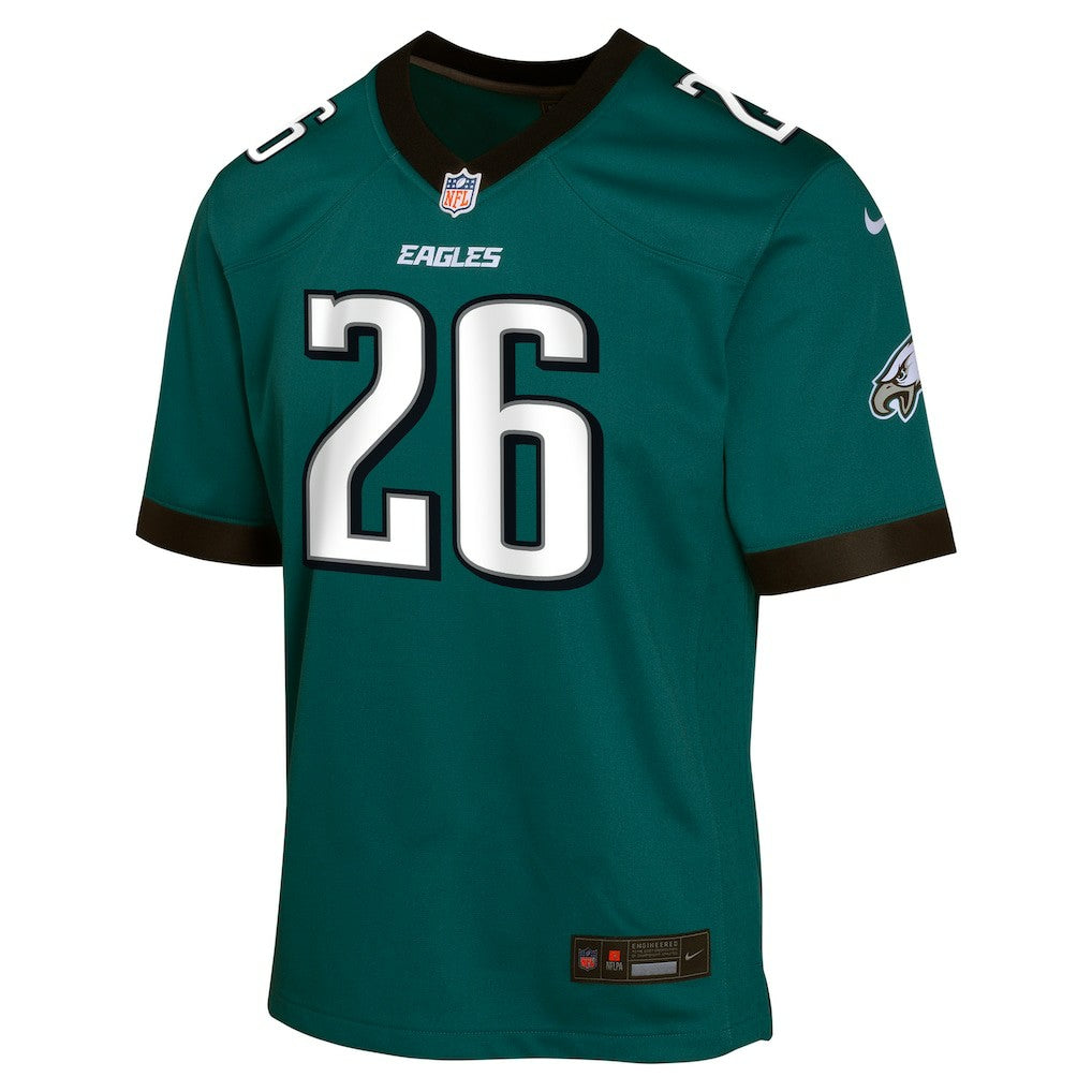 Nike Saquon Barkley Philadelphia Eagles Youth Game Jersey Green