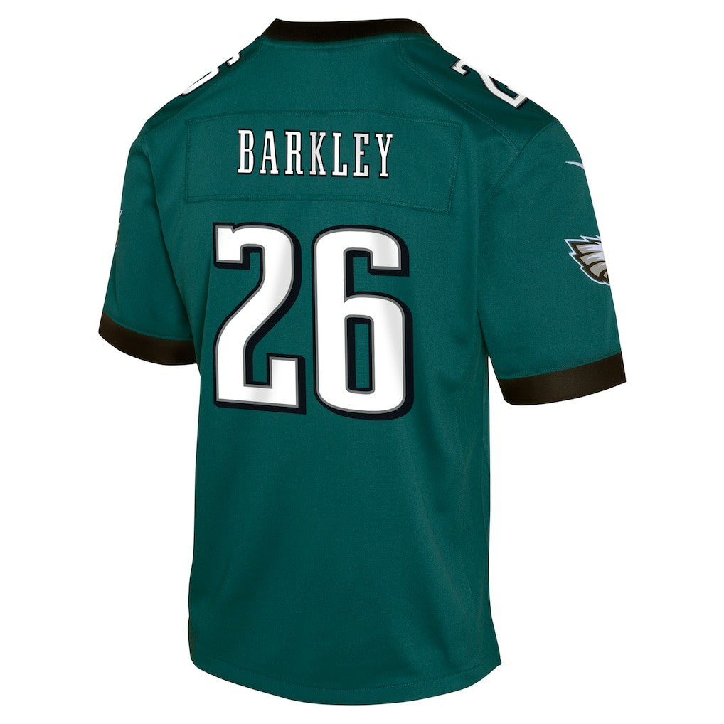 Nike Saquon Barkley Philadelphia Eagles Youth Game Jersey Green