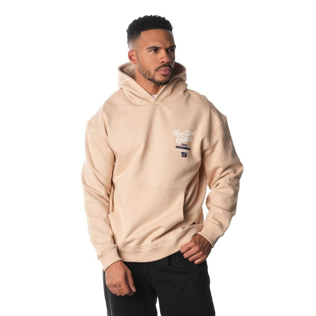 New York Giants The Wild Collective Unisex Fleece Pullover Hoodie Cream