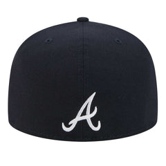 Atlanta Braves New Era Ransom 59FIFTY Fitted Hat - Navy - New Era on Sale
