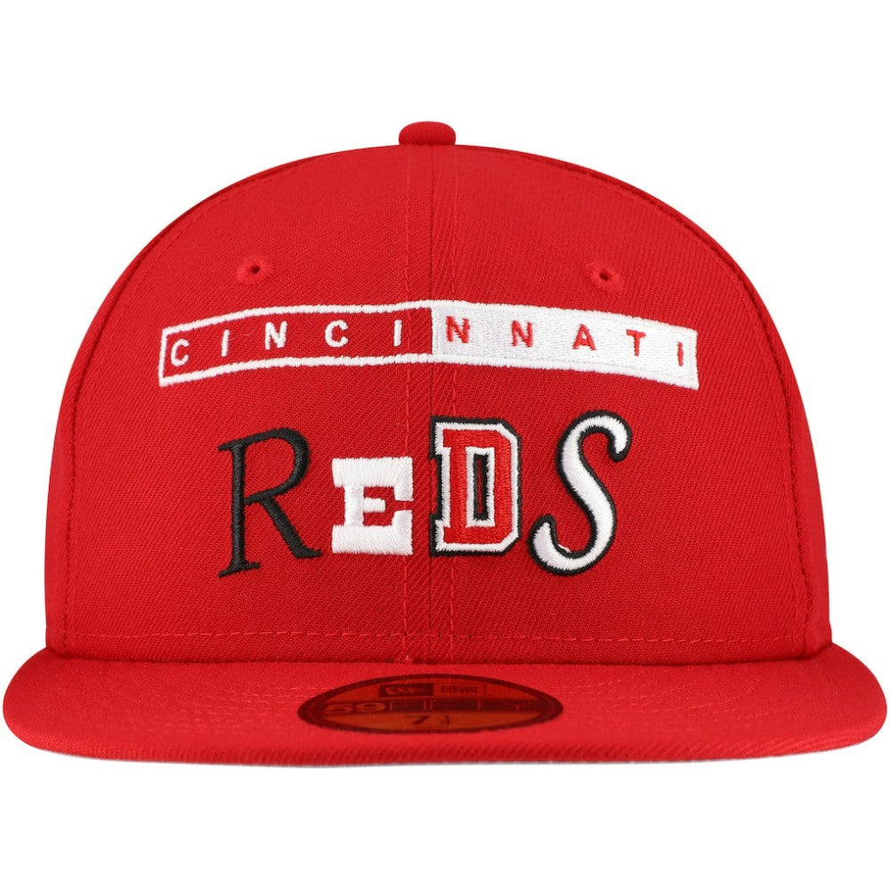Cincinnati Reds New Era Ransom 59FIFTY Fitted Hat - Red - New Era Sale