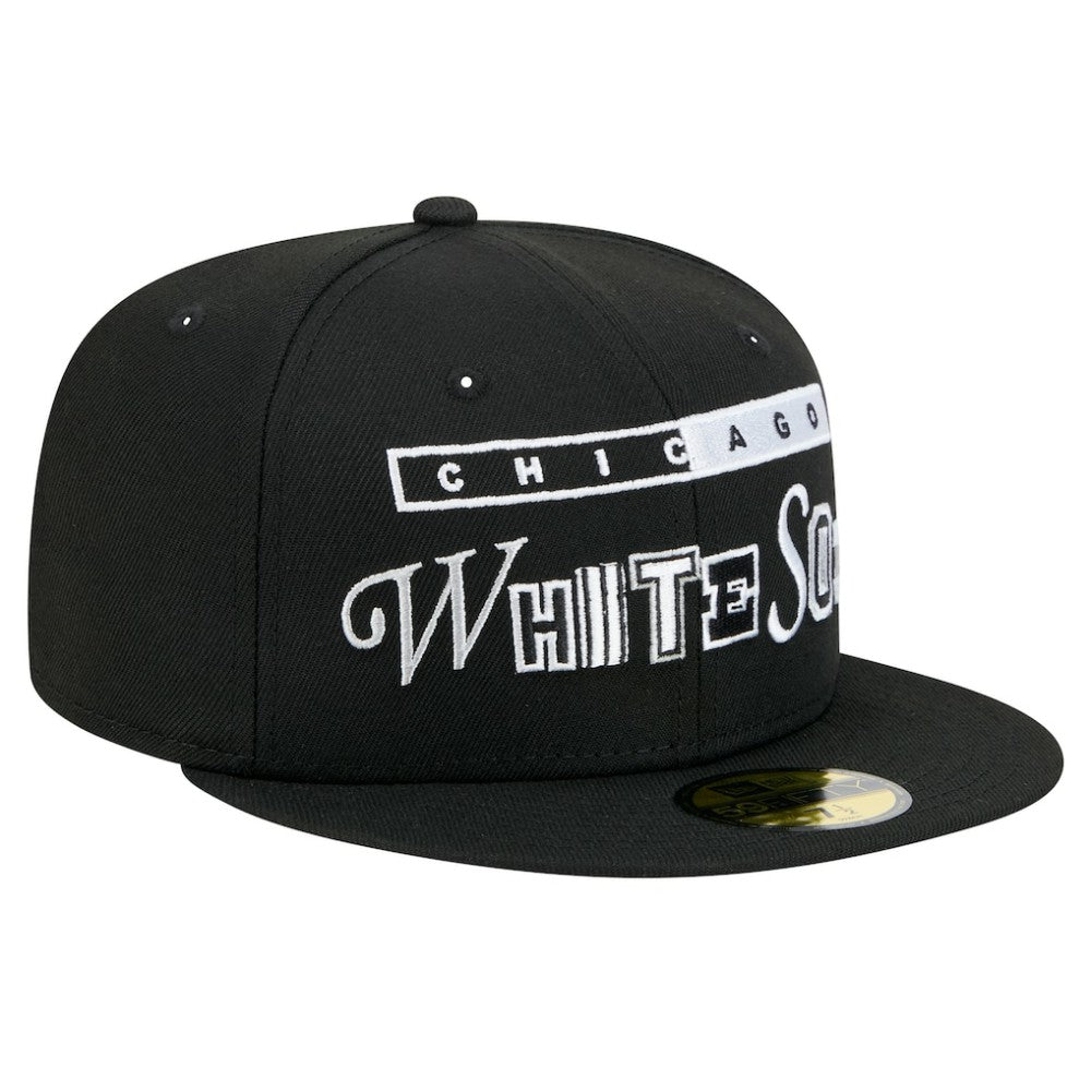 Chicago White Sox New Era Ransom 59FIFTY Fitted Hat - Black - New Era on Sale