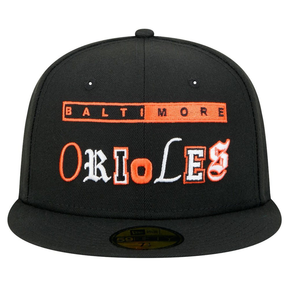 Baltimore Orioles New Era Ransom 59FIFTY Fitted Hat - Black - New Era Sale