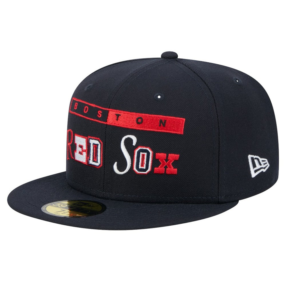 Boston Red Sox New Era Ransom 59FIFTY Fitted Hat - Navy - New Era Sale