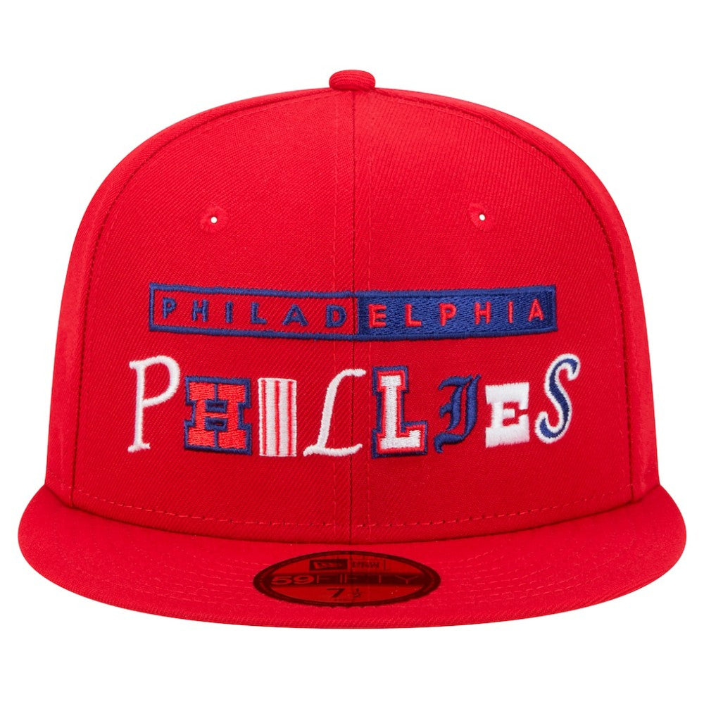Philadelphia Phillies New Era Ransom 59FIFTY Fitted Hat - Red - New Era on Sale