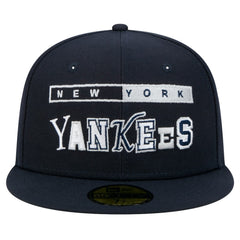 New York Yankees New Era Ransom 59FIFTY Fitted Hat - Navy - New Era Discount
