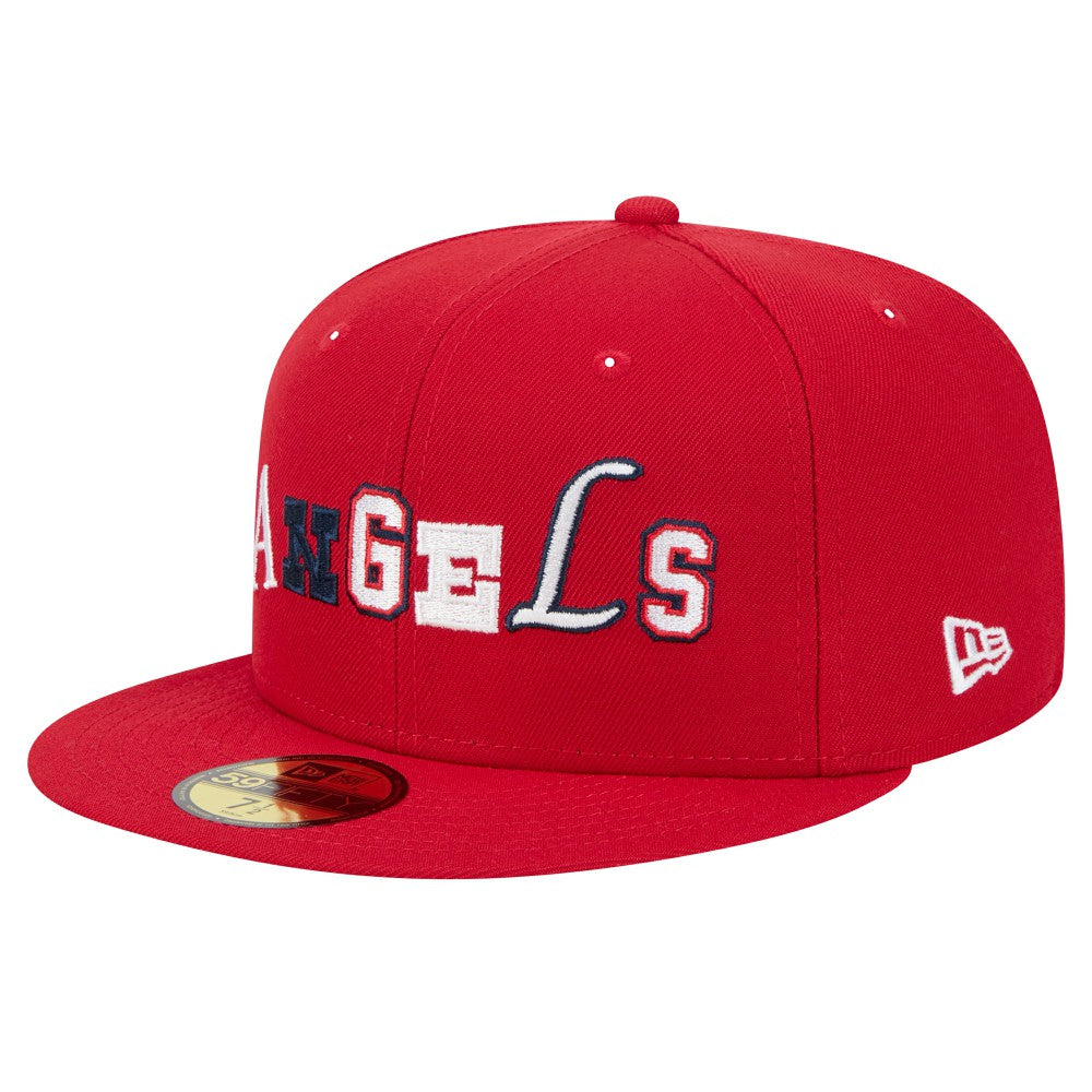 Los Angeles Angels New Era Ransom 59FIFTY Fitted Hat - Red - New Era Online