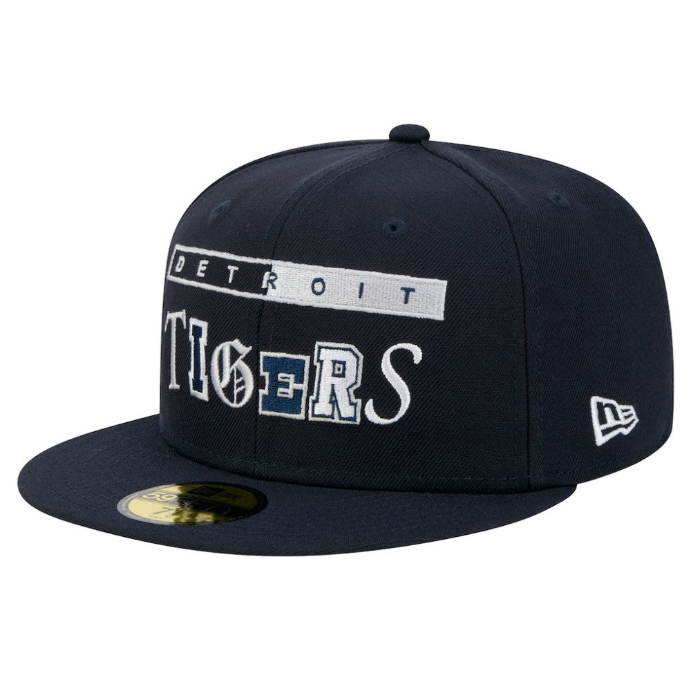 Detroit Tigers New Era Ransom 59FIFTY Fitted Hat - Navy - New Era Lifestyle