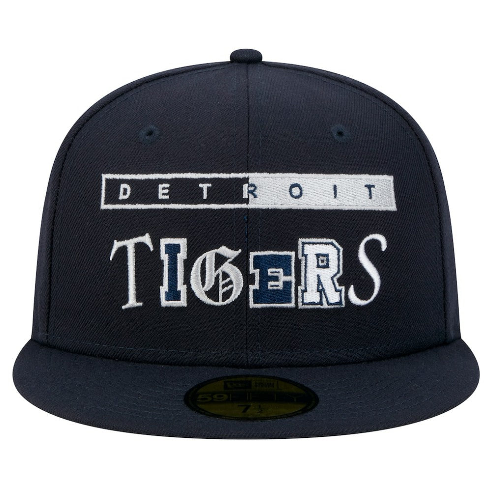 Detroit Tigers New Era Ransom 59FIFTY Fitted Hat - Navy - New Era Lifestyle