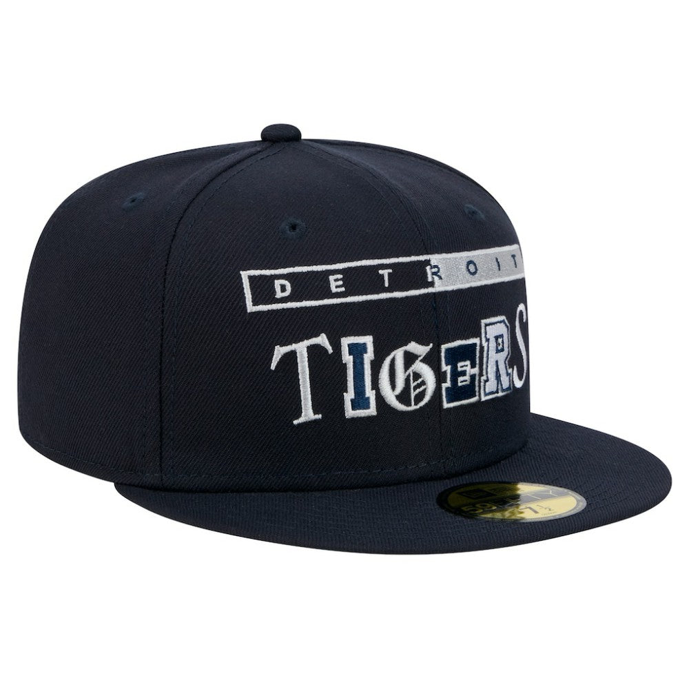 Detroit Tigers New Era Ransom 59FIFTY Fitted Hat - Navy - New Era Lifestyle