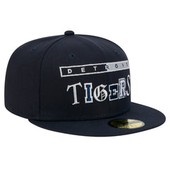 Detroit Tigers New Era Ransom 59FIFTY Fitted Hat - Navy - New Era Lifestyle