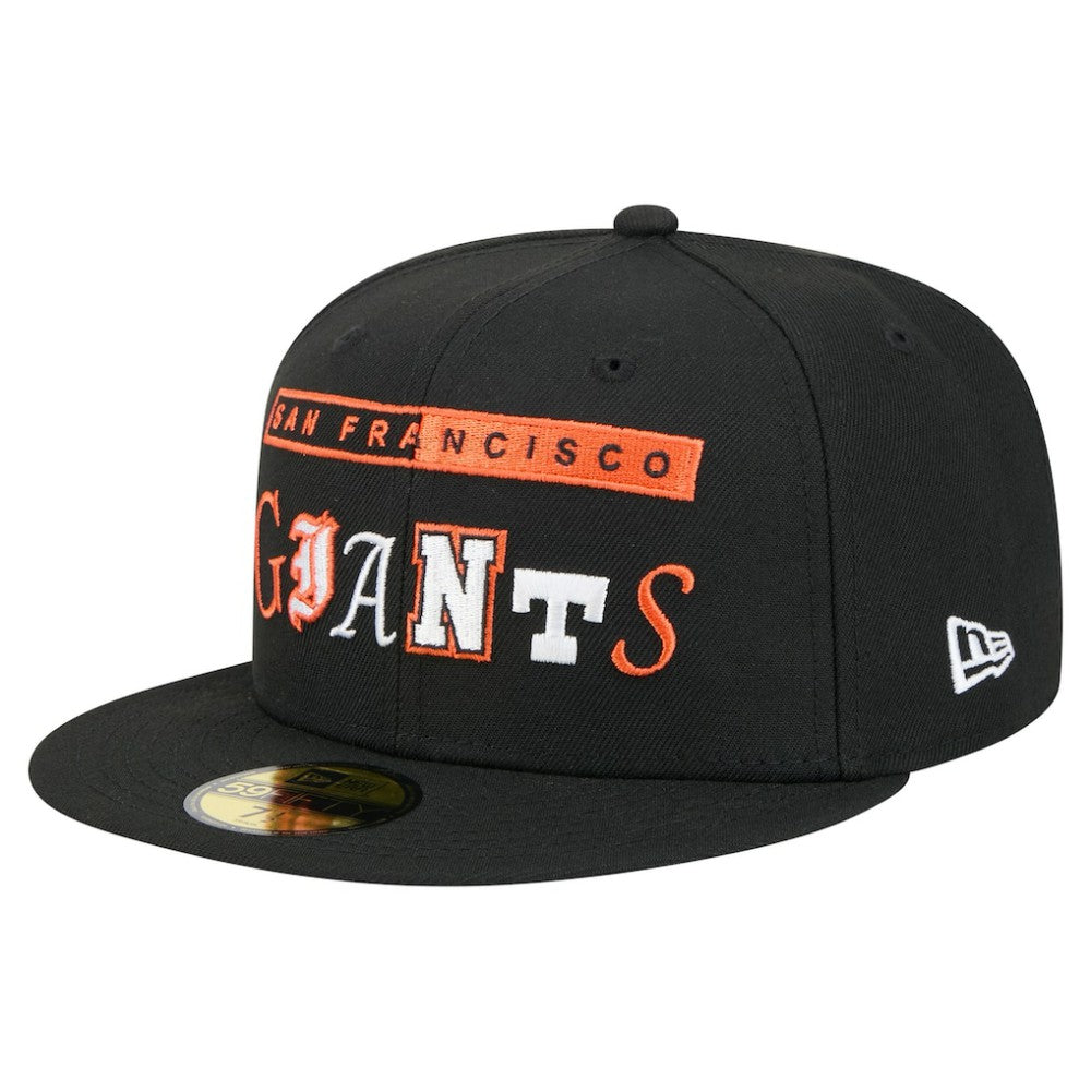 San Francisco Giants New Era Ransom 59FIFTY Fitted Hat - Black - New Era Lifestyle