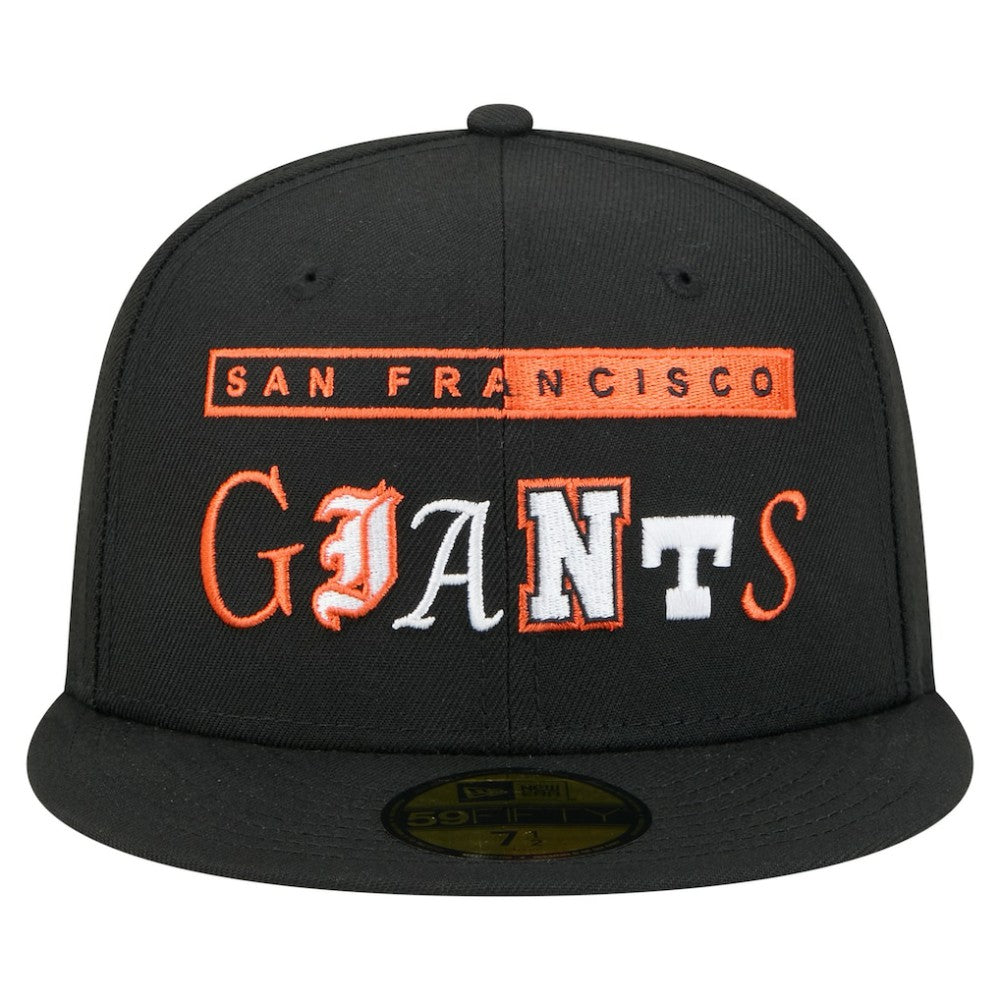 San Francisco Giants New Era Ransom 59FIFTY Fitted Hat - Black - New Era Lifestyle