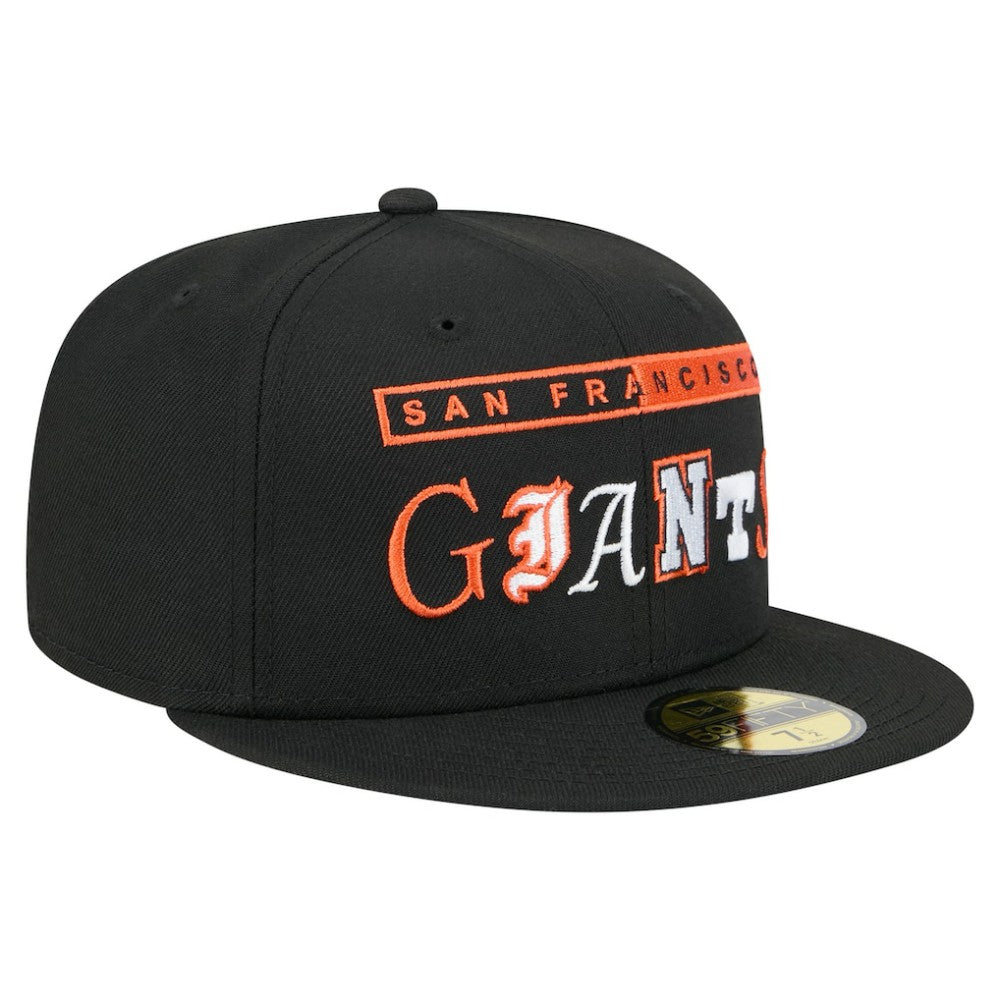 San Francisco Giants New Era Ransom 59FIFTY Fitted Hat - Black - New Era Lifestyle