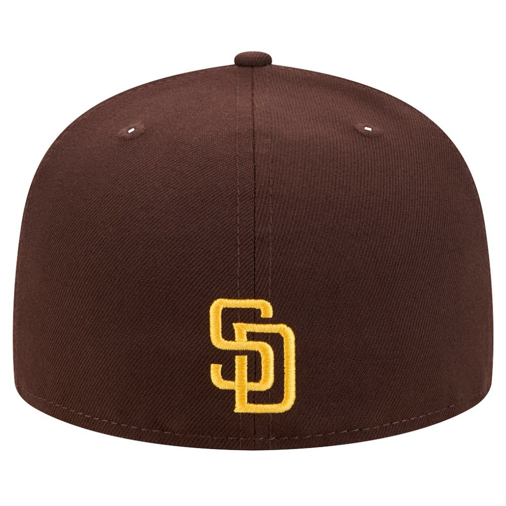 San Diego Padres New Era Ransom 59FIFTY Fitted Hat - Brown - New Era Sale